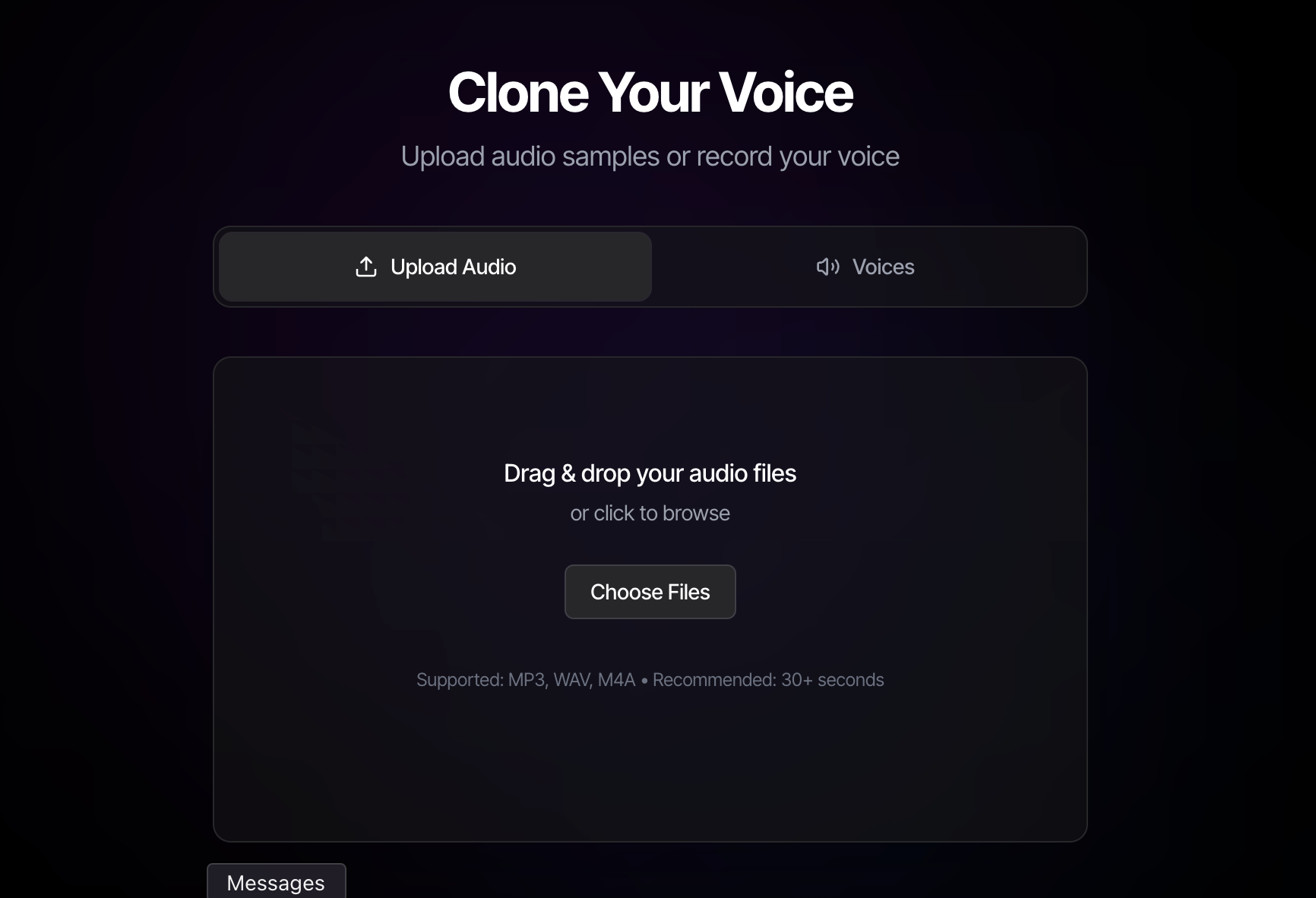 Voice Cloning UI